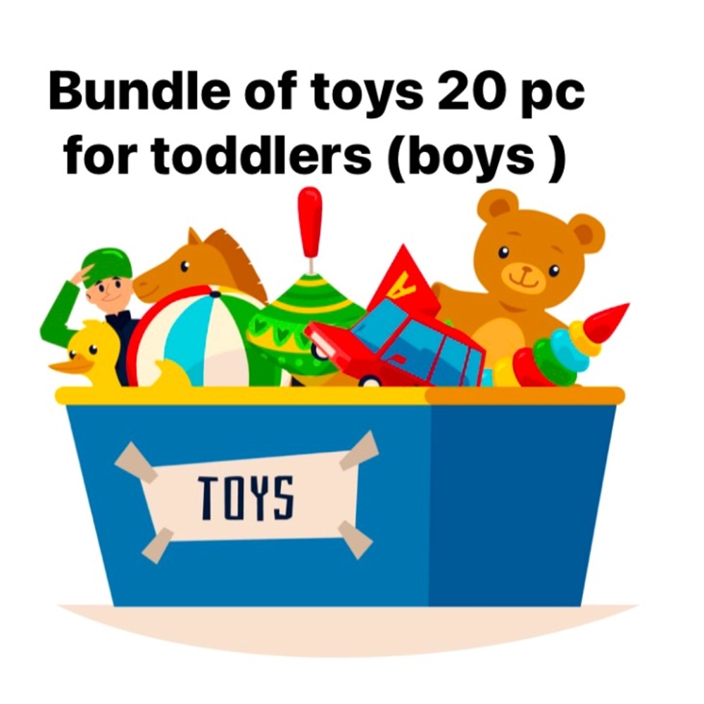 Bundle of toys 20 pc for toddlers